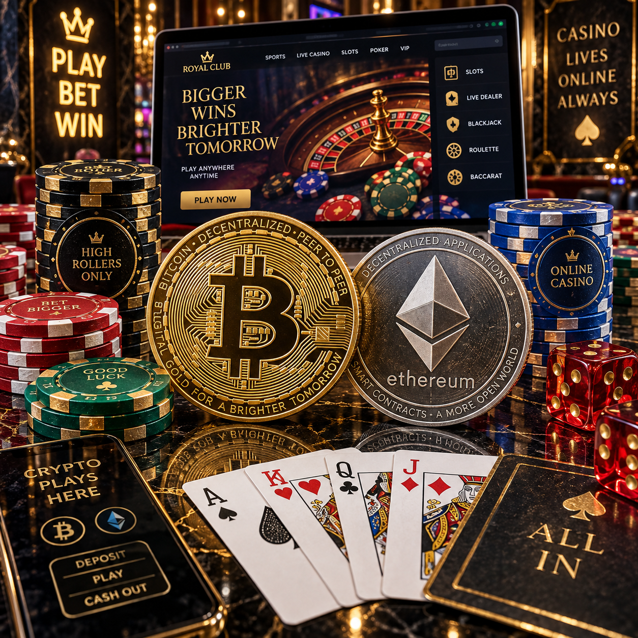 Crypto Casinos in 2026: How Bitcoin and Ethereum Are Reshaping Online Gambling for U.S. Players