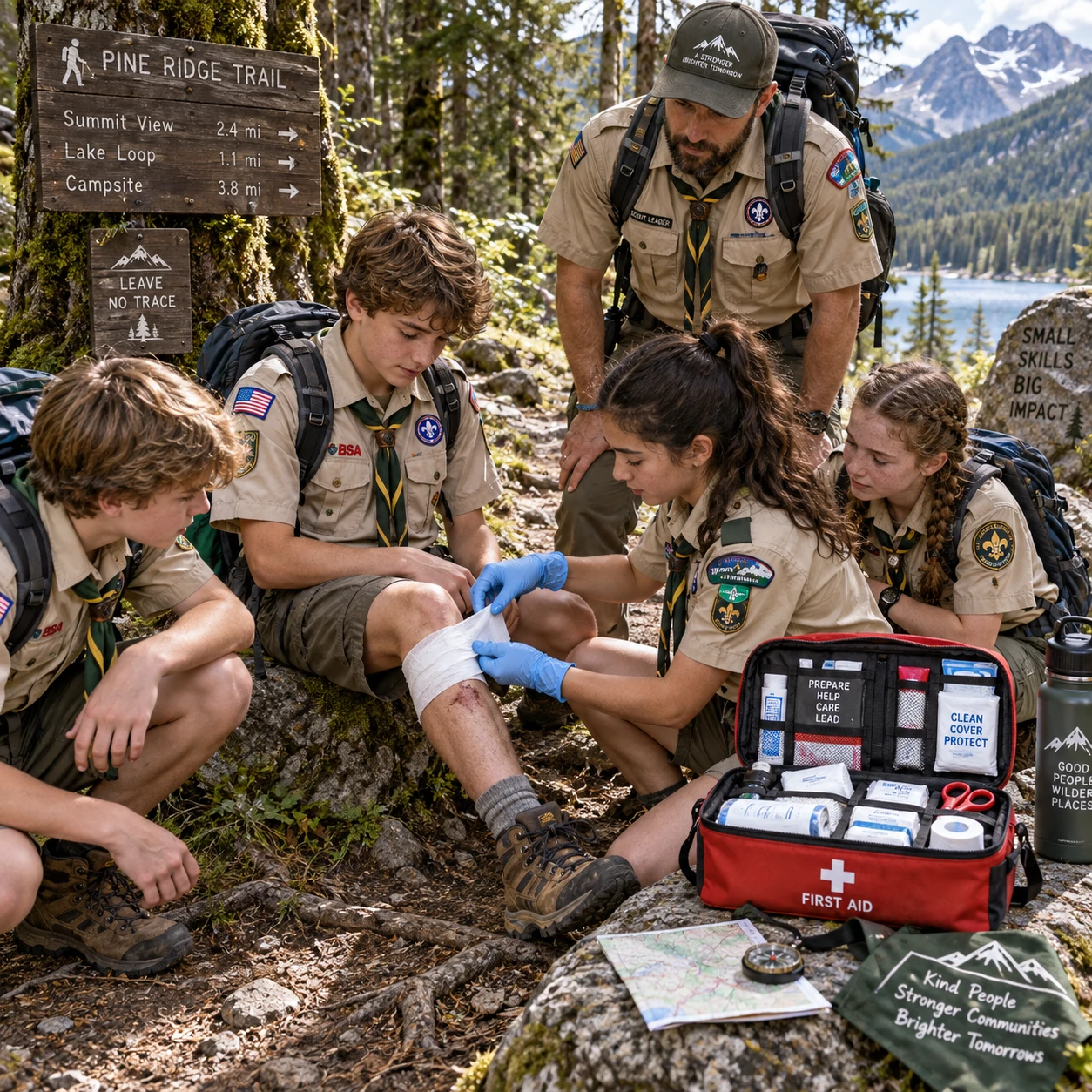Basic First Aid Skills for Outdoor Adventures: A Scout’s Guide